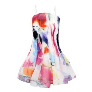 Aje  Celestial Pleated Mini Dress - Medium